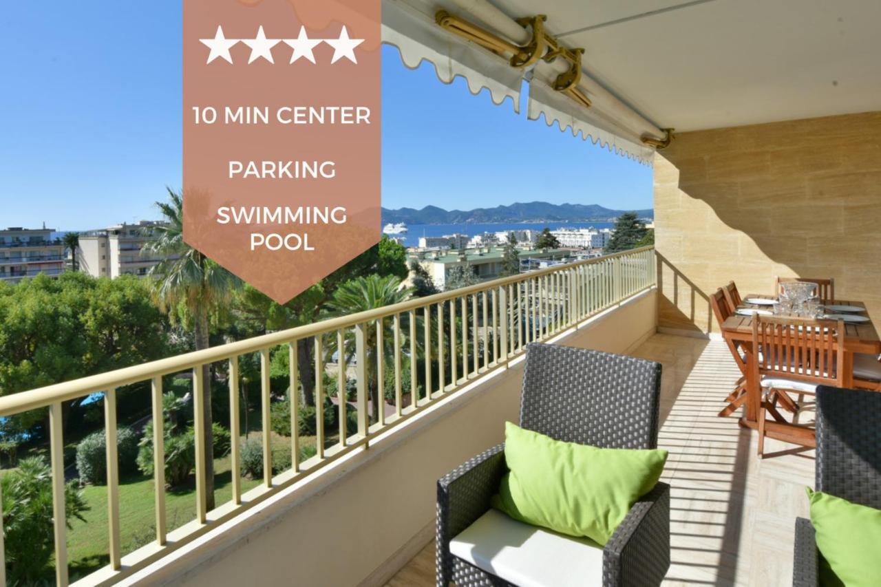 Close To Downtown Swimming Pool And Sea View Apartment Cannes